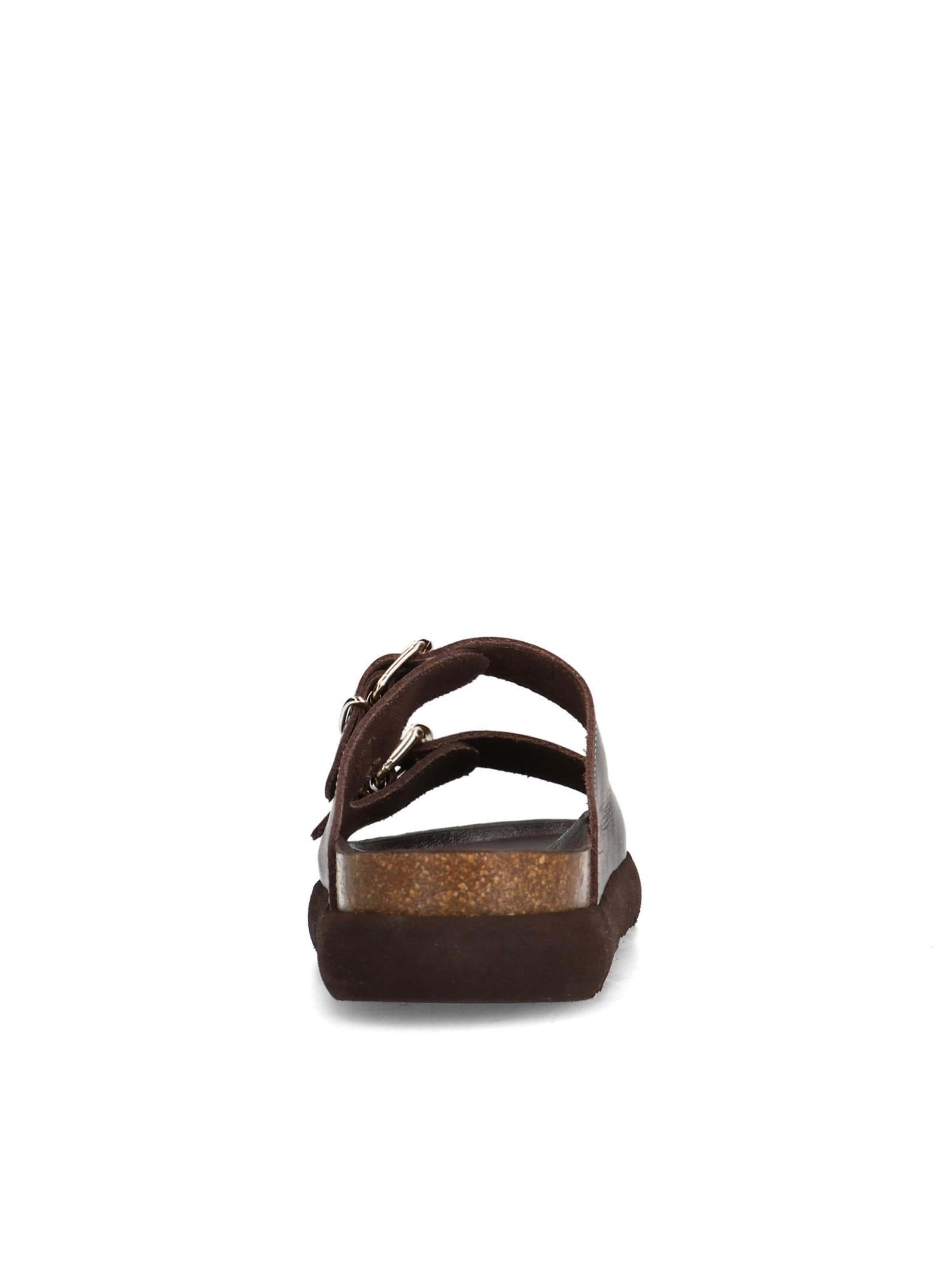 Mule SACHA en marron