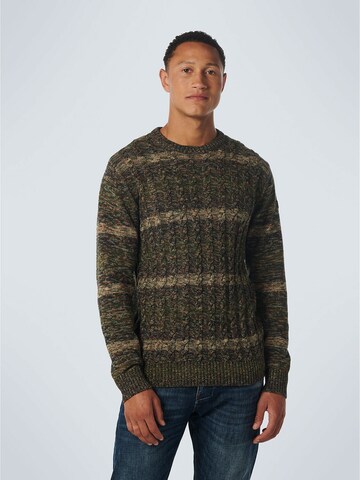 Pull-over No Excess en marron : devant