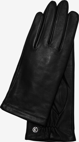 KESSLER Full Finger Gloves 'Chelsea' in Black: front