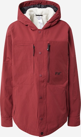 FW Toiminnallinen takki 'CATALYST' värissä punainen: edessä
