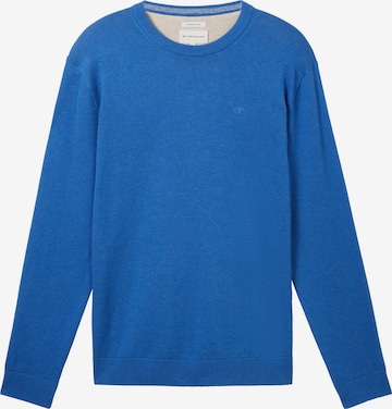 Pull-over TOM TAILOR en bleu : devant