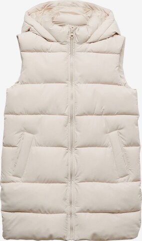 MANGO KIDS Vest 'Clara' in Beige: front