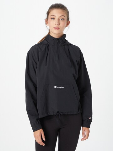 Champion Authentic Athletic Apparel Between-season jacket in Black: front