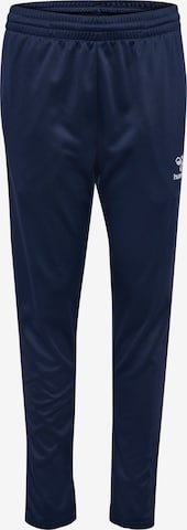 Hummel Sportbroek 'Essential' in Blauw: voorkant