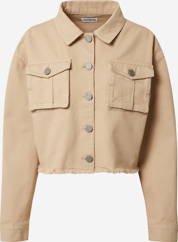 ABOUT YOU Limited Between-Season Jacket 'Ela' in Beige: front