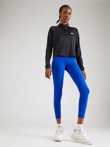 ADIDAS PERFORMANCE Slimfit Sportovní kalhoty 'All Me' – modrá