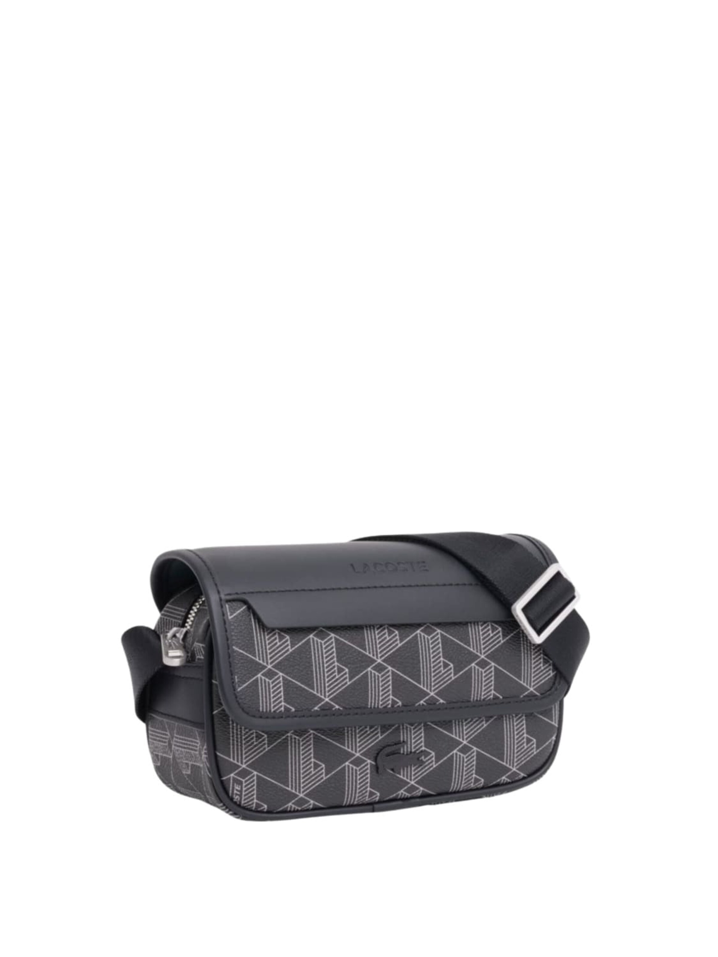 Sacs à main 'Lacoste Sacoche messenger à Rabat The Blend Noir Gris' LACOSTE en noir