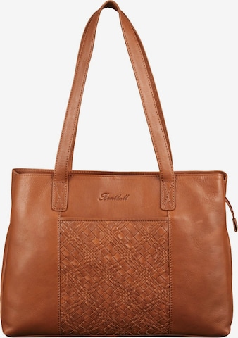 Benthill Handtasche in Braun: Vorderseite