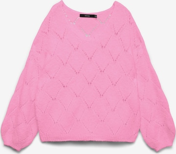 Pull-over 'VMNovah' VERO MODA en rose : devant
