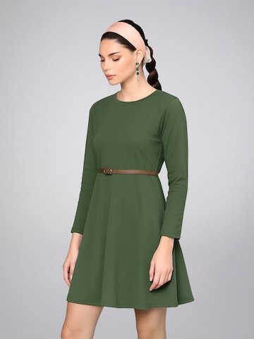 LEAFLETIC Tunic 'Leafletic Women’s Long Sleeve Crew Neck Tunic' in Green