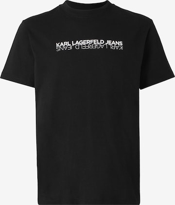 KARL LAGERFELD JEANS Tričko – černá: přední strana