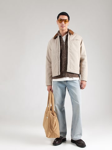 Veste mi-saison 'JORNORREBRO' JACK & JONES en beige