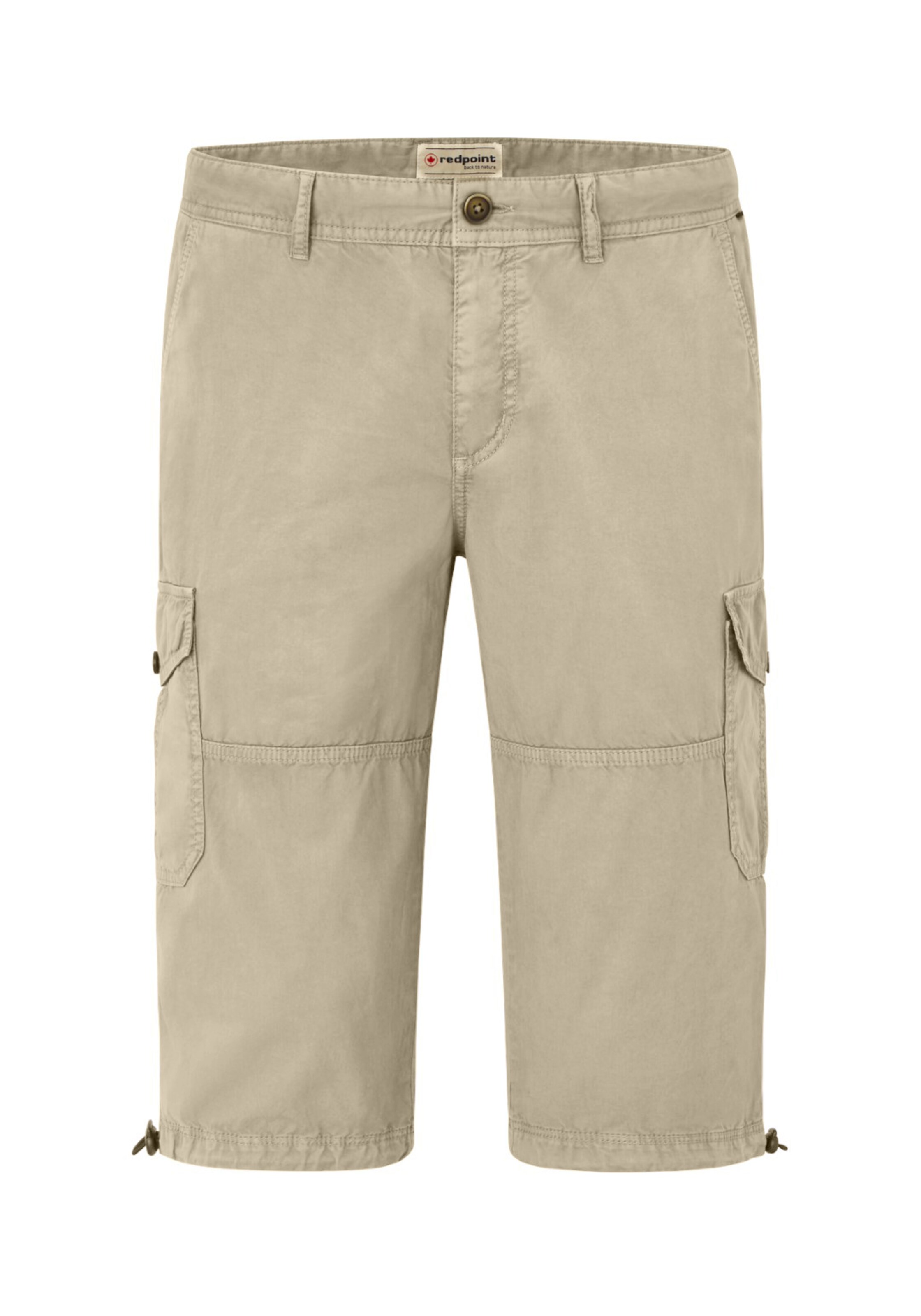 REDPOINT Cargo Pants in Beige: front