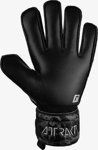 REUSCH Athletic Gloves 'Attrakt Solid' in Black