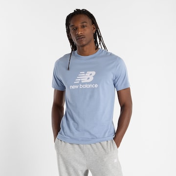 new balance Shirt in Blue: front