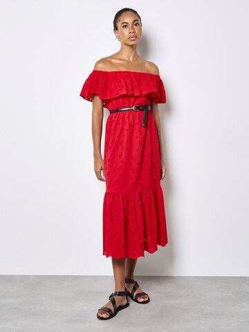 Apricot Dress ' ' in Red: front