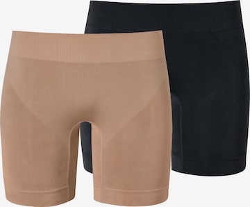 SCHIESSER - Panti en marrón: frente