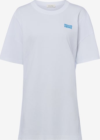 Robe 'Gixy' AMERICAN VINTAGE en blanc : devant