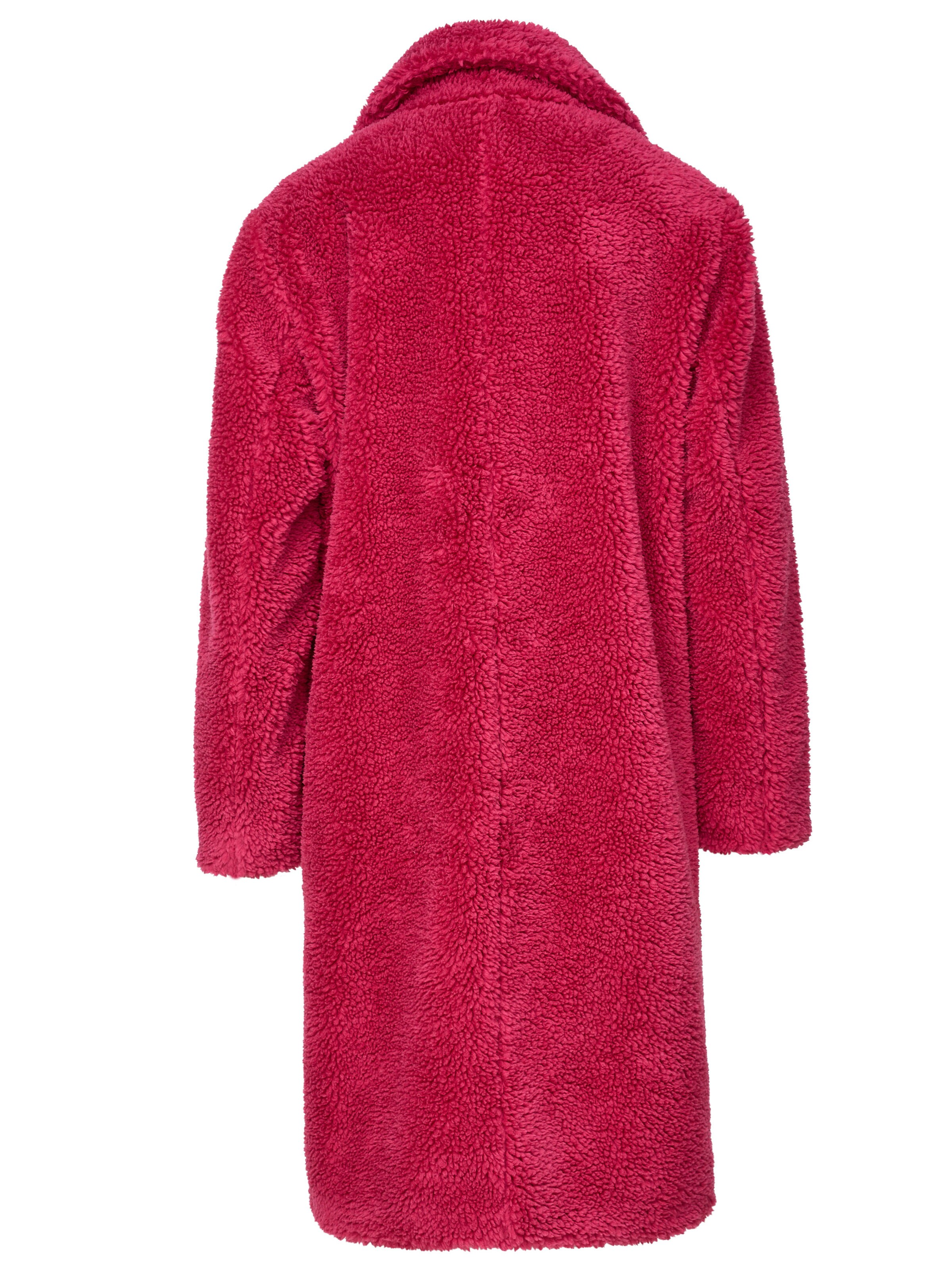 Threadbare Tussenmantel 'Bear' in Roze