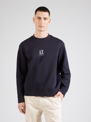 ARMANI EXCHANGE Свитшот в Синий: спереди