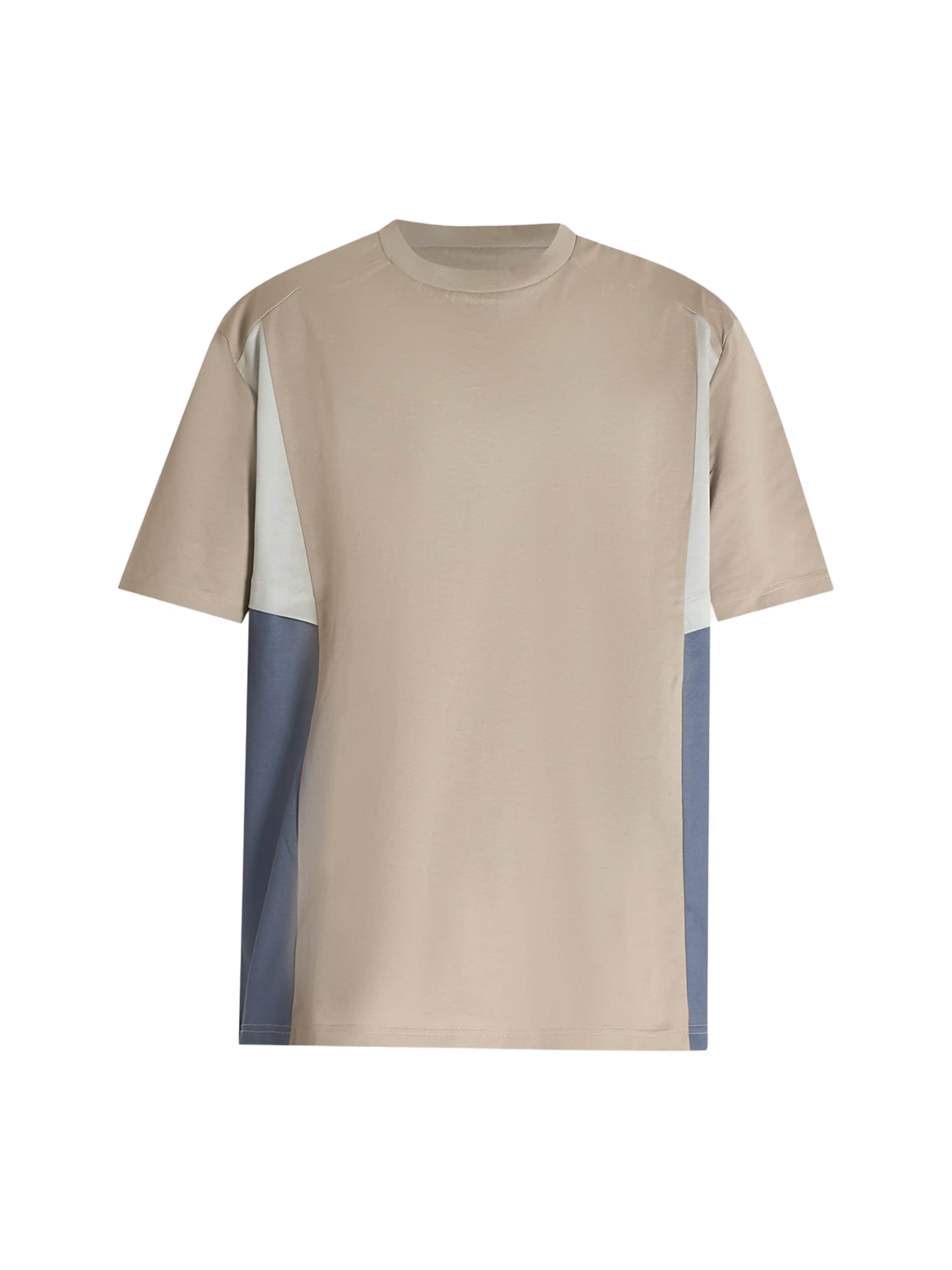 T-Shirt LOW BRAND en beige : devant
