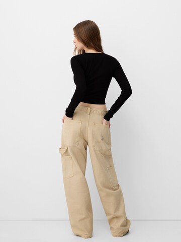 Bershka Koszulka w kolorze szary