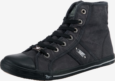 Sneaker înalt MUSTANG pe gri închis, Vizualizare produs