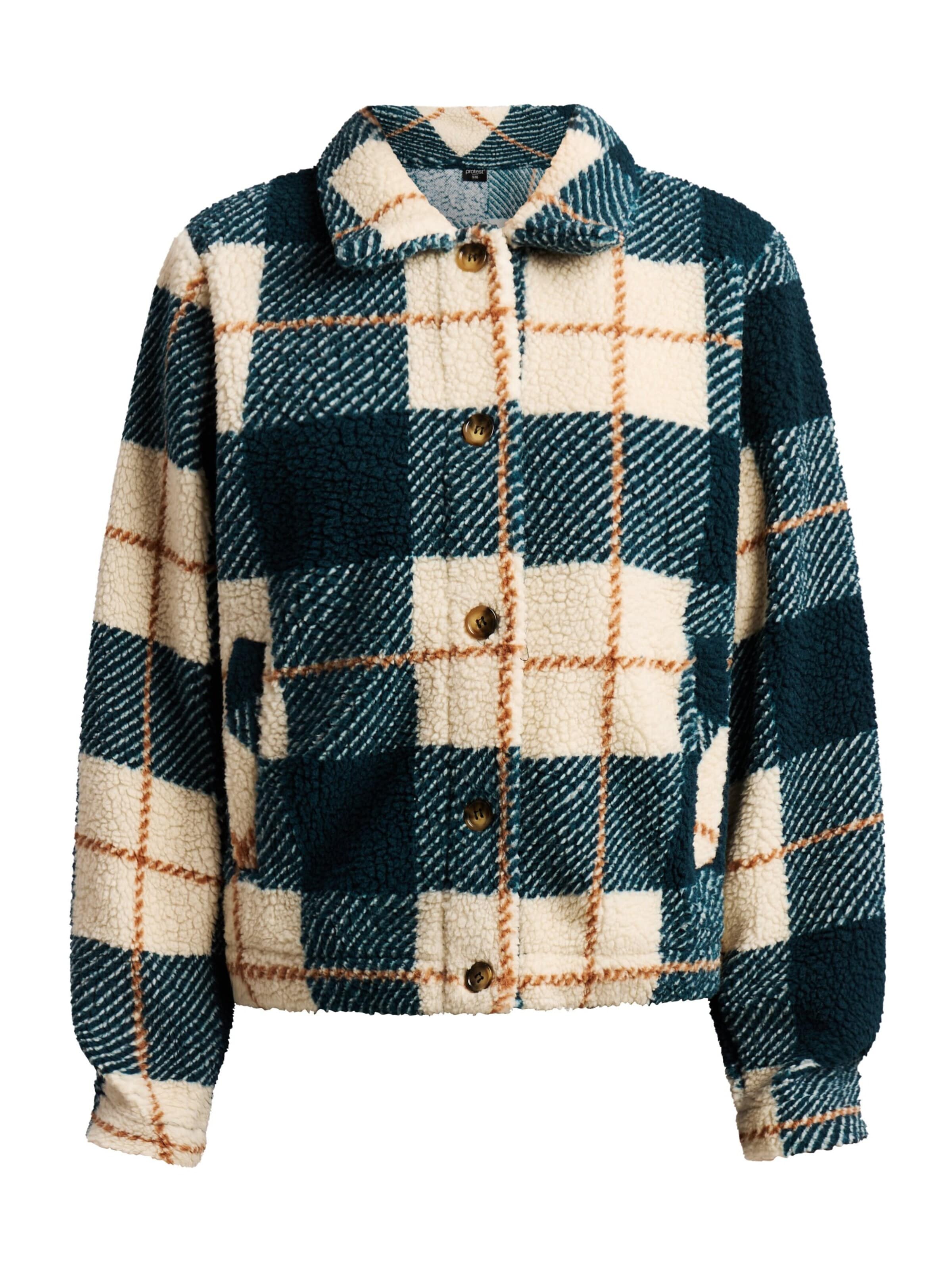 PROTEST Fleece jacket 'PRTNyla' in Blue: front