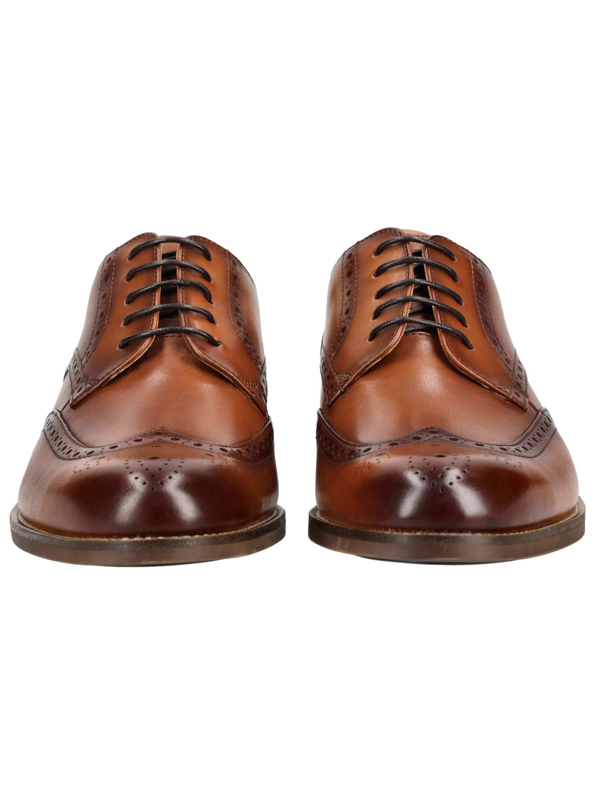 CLARKS Schnürschuh in Braun