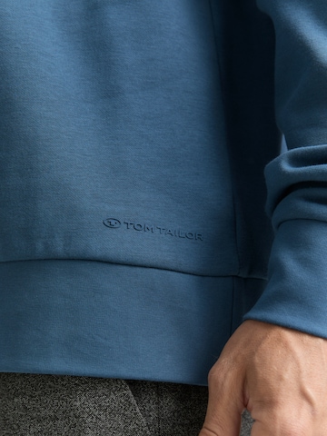 TOM TAILOR Sweatshirt in Blue
