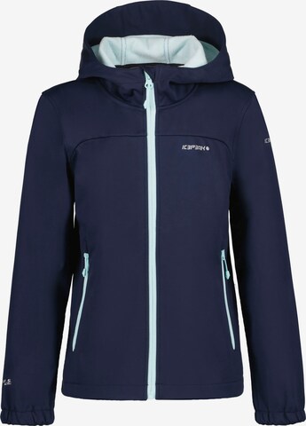 ICEPEAK Outdoorjas 'Kleve' in Blauw: voorkant