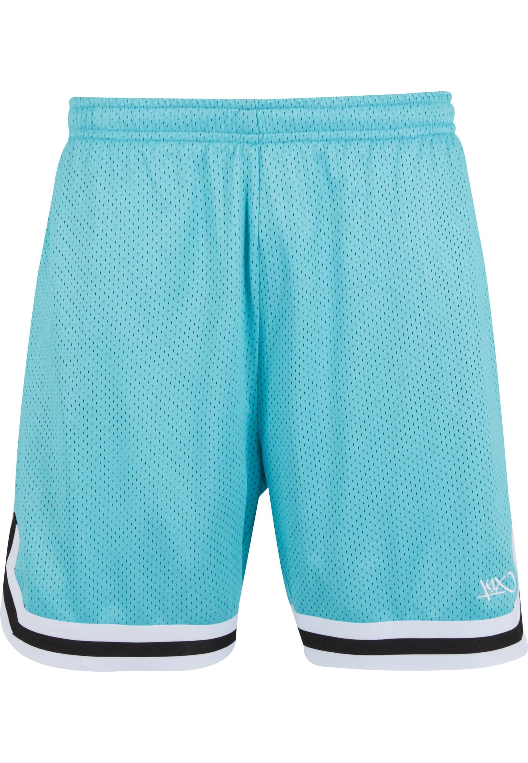 K1X Loosefit Shorts 'Double-X' in Blau: Vorderseite