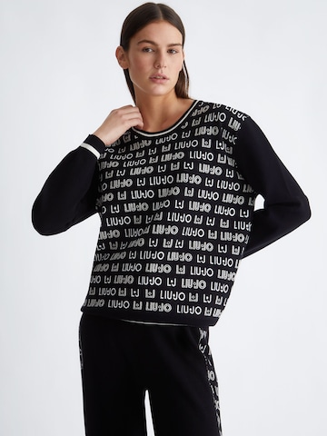 Pull-over Liu Jo en noir : devant