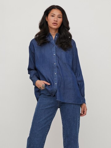 VILA Blouse 'Bista' in Blue: front