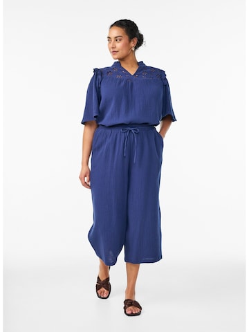 Zizzi Блузка 'Vvivu' в Синий