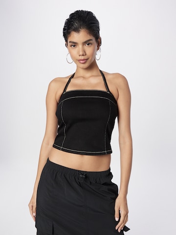 WEEKDAY Top 'Sierra' in Black: front