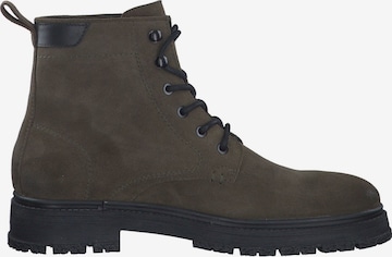 s.Oliver Lace-Up Boots in Green