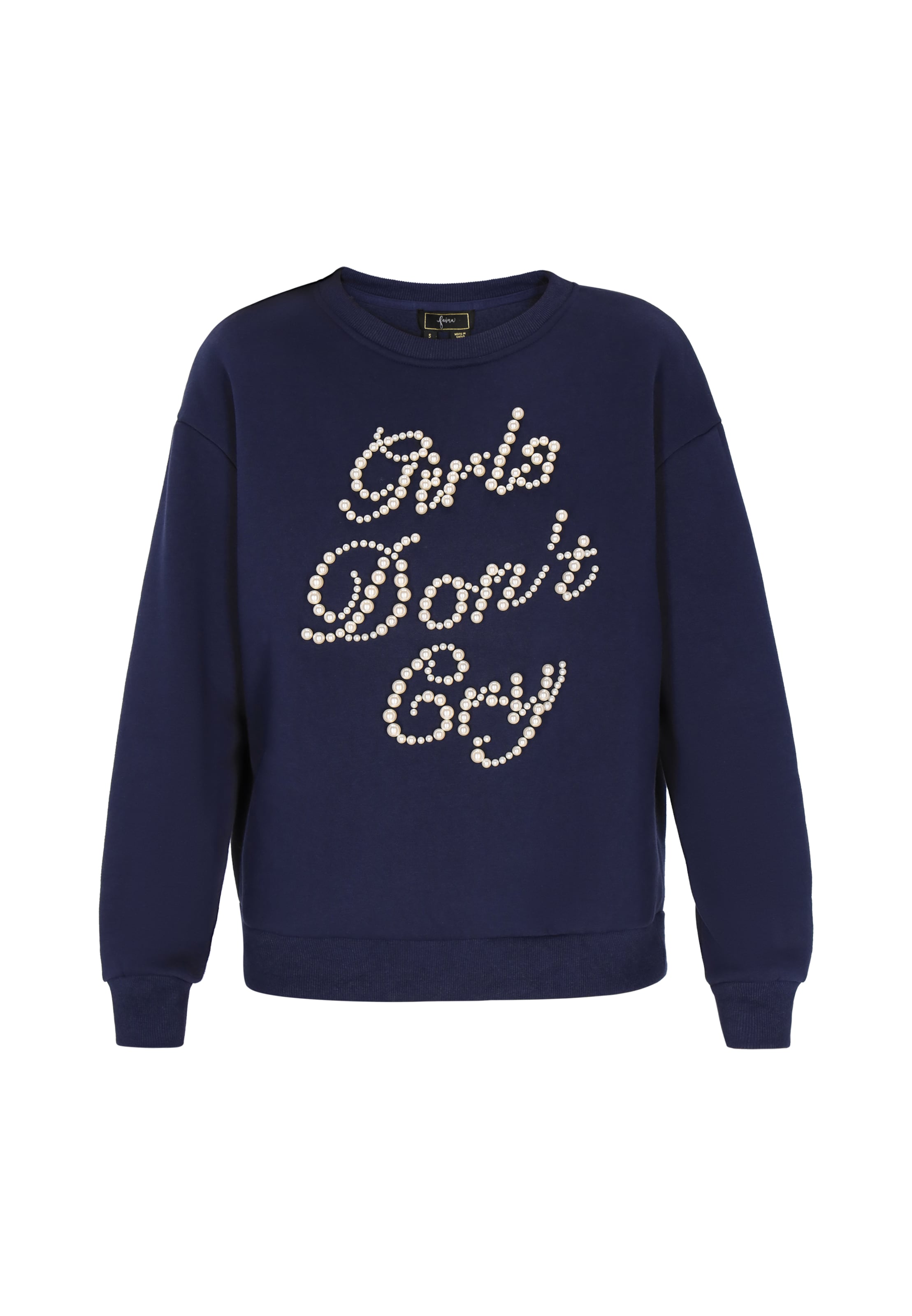 faina - Sweatshirt em azul: frente