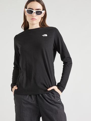 T-shirt THE NORTH FACE en noir : devant