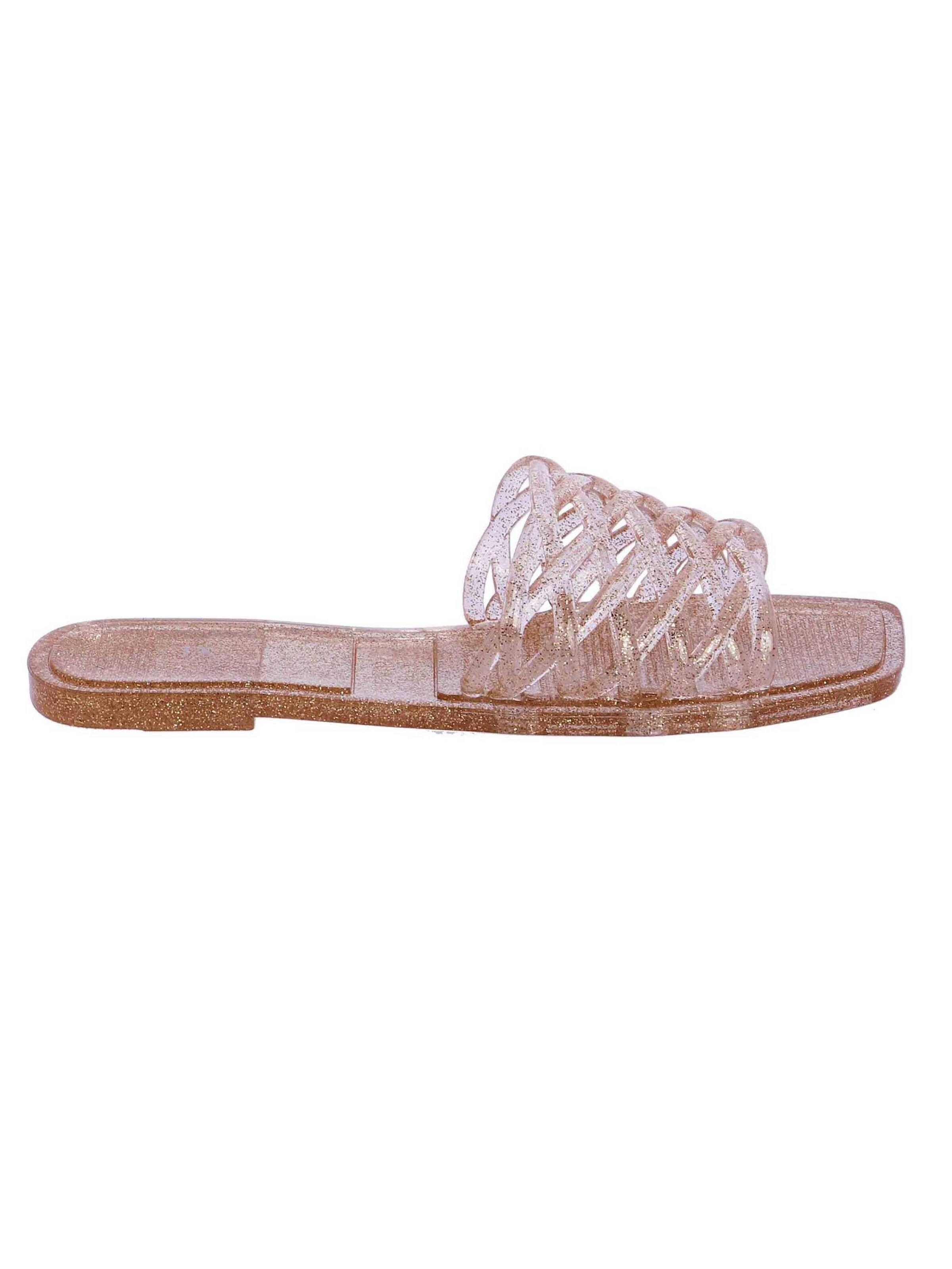 Don Algodon - Zapatos para playa y agua 'Chanclas de agua para mujer Isabelle de pvc' en beige