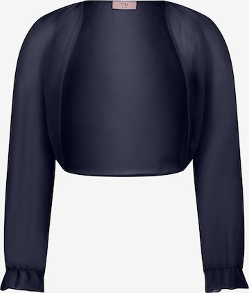 Vera Mont Bolero in Blau: Vorderseite