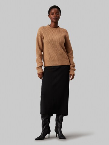 Pull-over Calvin Klein en marron