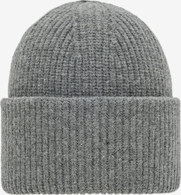 SELECTED FEMME Beanie in Grey: front