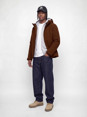 JACK & JONES Winter jacket 'JJEKeen' in Brown
