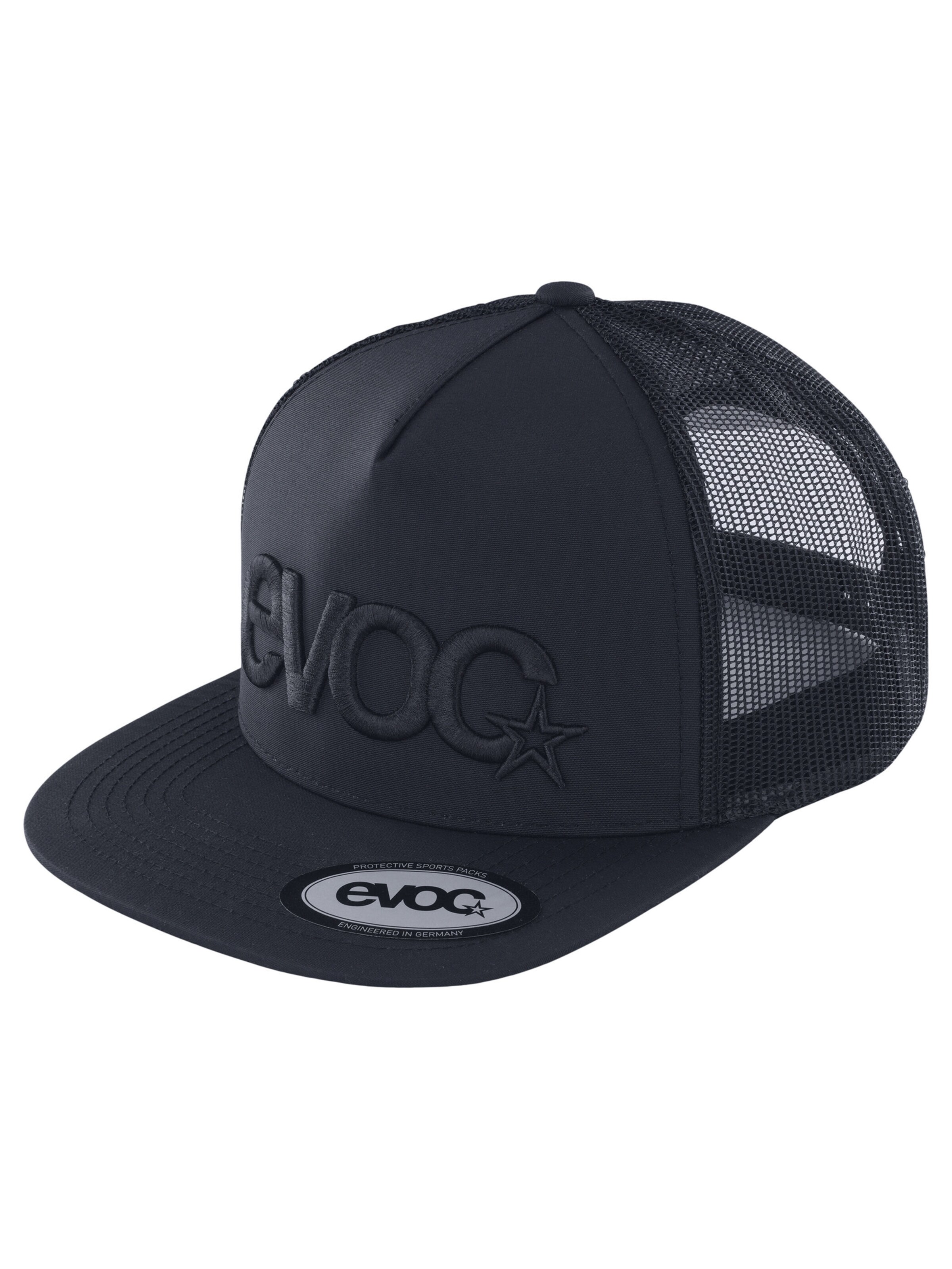 EVOC Cap in Black: front