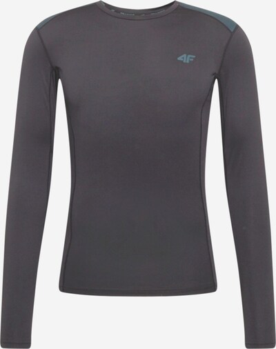 4F Functioneel shirt in de kleur Duifblauw / Neongeel / Zwart, Productweergave