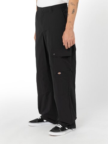 DICKIES Regular Cargohose 'JACKSON' in Schwarz