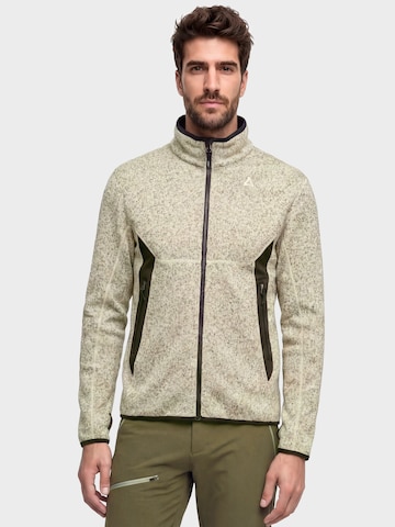 Schöffel Funktionele fleece-jas 'CIRC ' in Beige: voorkant