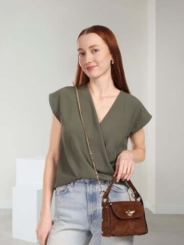 Sac bandoulière Florence en marron