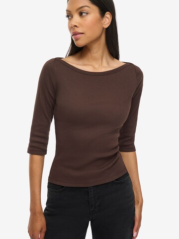 T-shirt 'NMMaya' Noisy may en marron